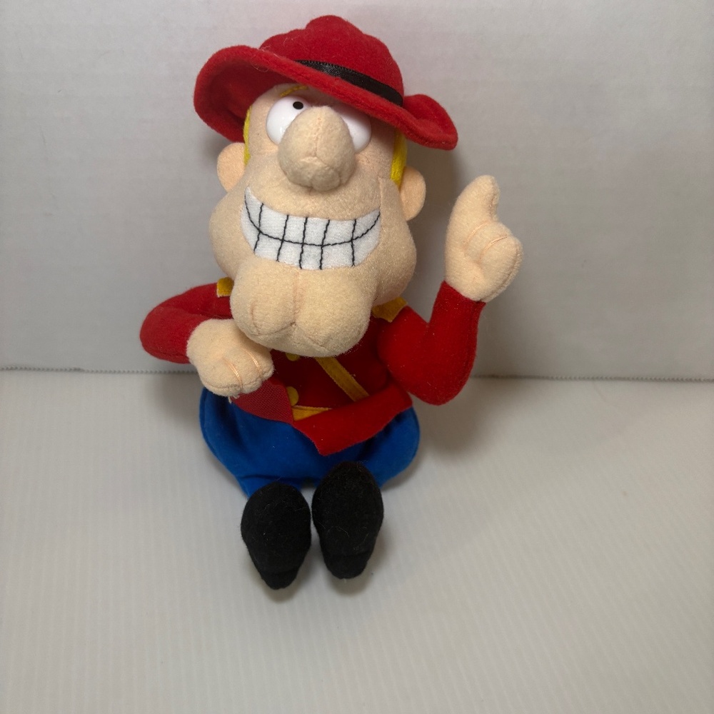 Rocky and Bullwinkle & Friends Dudley Do Right Plush 8" Stuffed Animal Toy